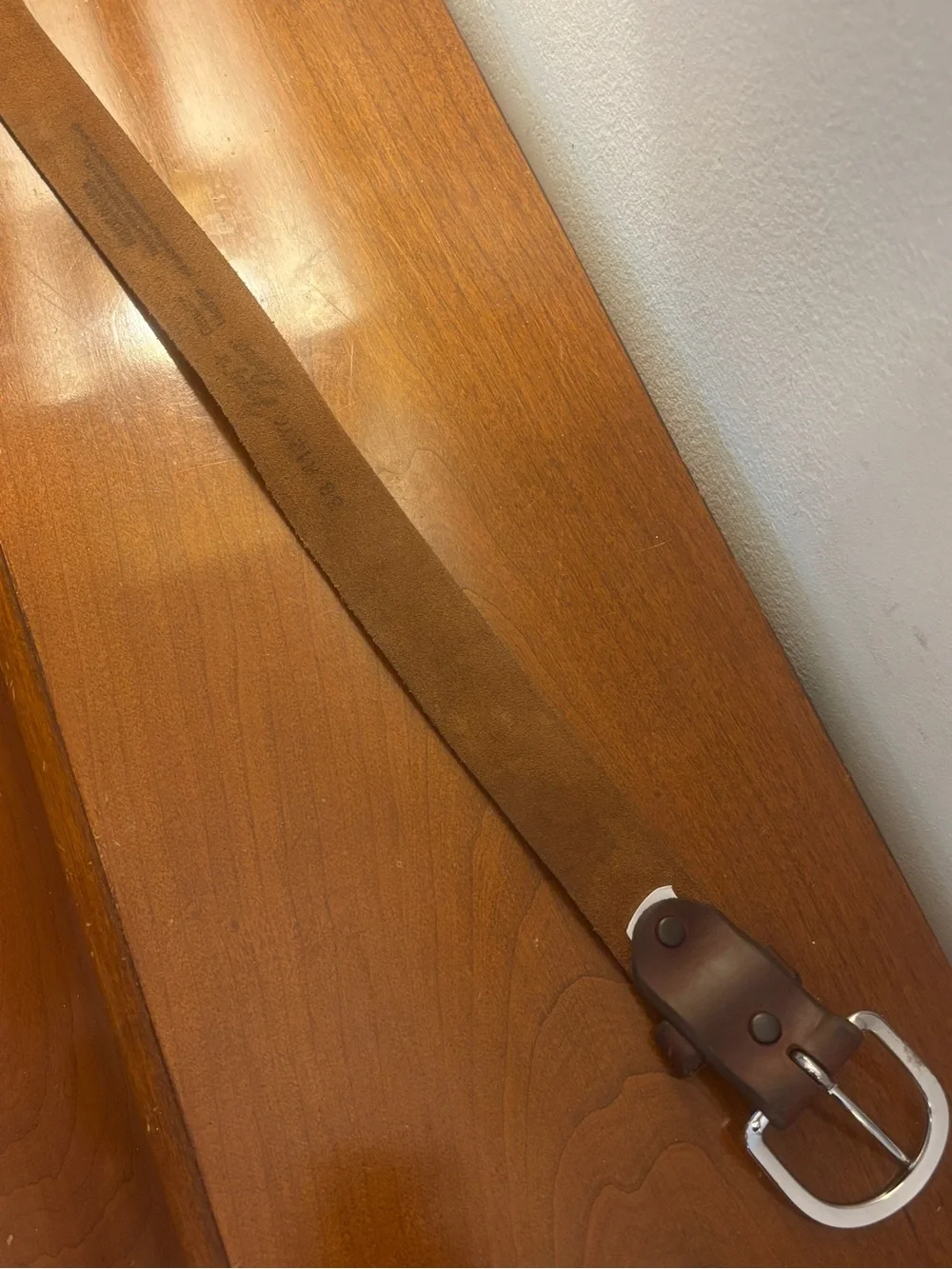 Tony Lama Brown Leather Western Belt